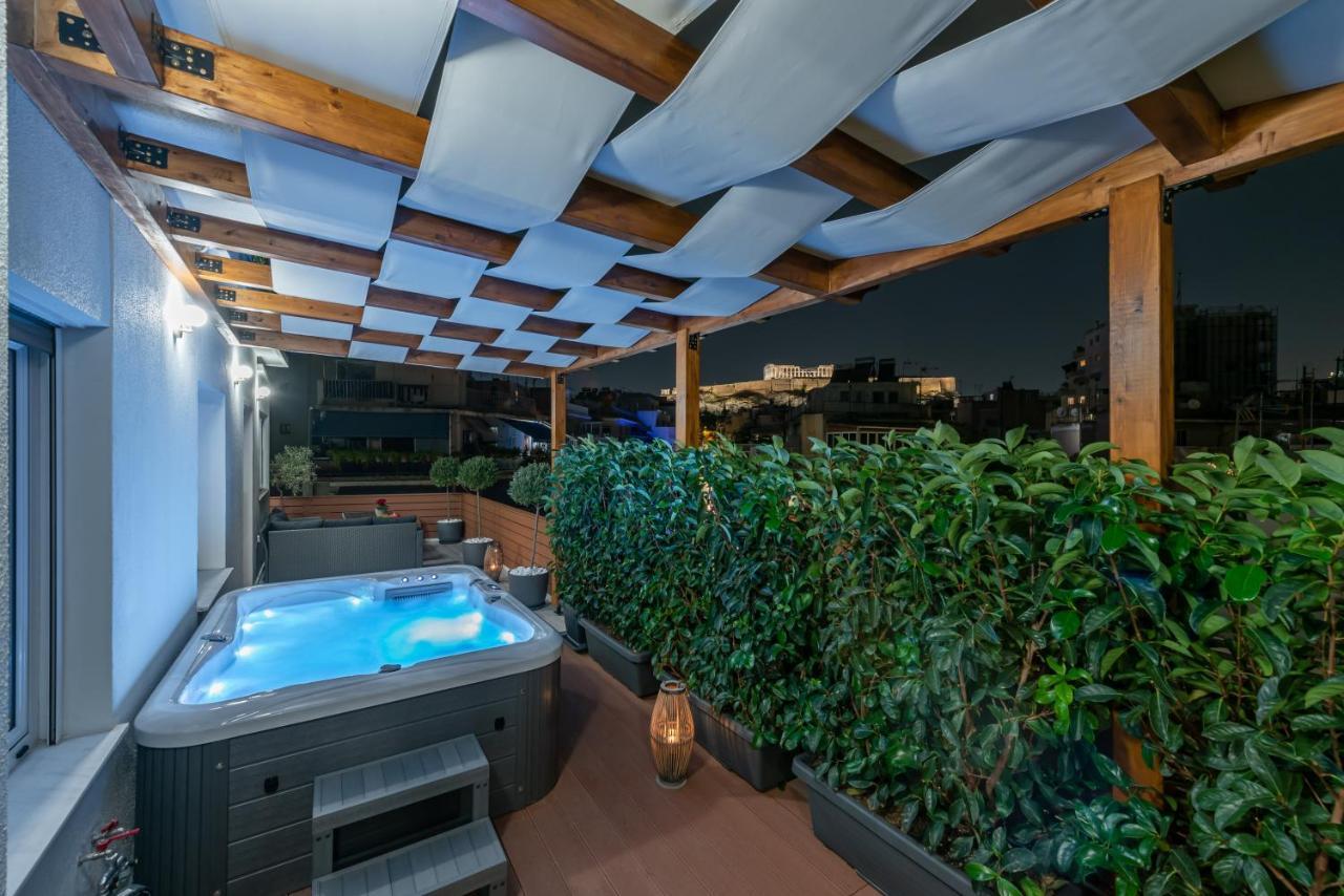 Апартаменты Acropolis Divine Penthouse Афины Экстерьер фото