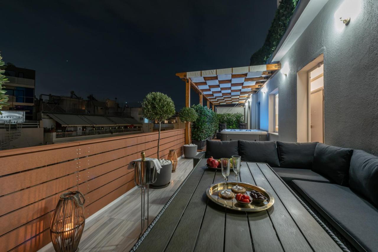 Апартаменты Acropolis Divine Penthouse Афины Экстерьер фото
