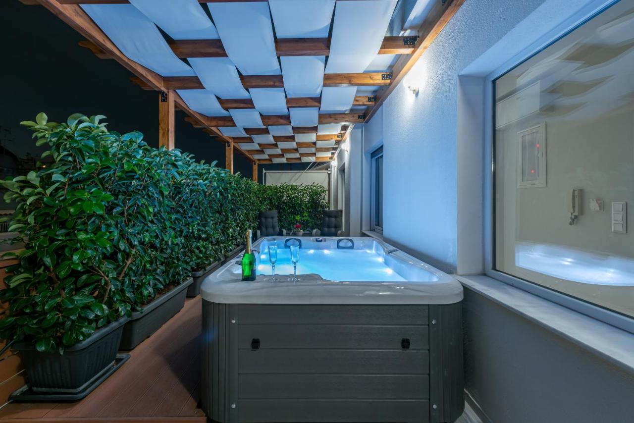 Апартаменты Acropolis Divine Penthouse Афины Экстерьер фото