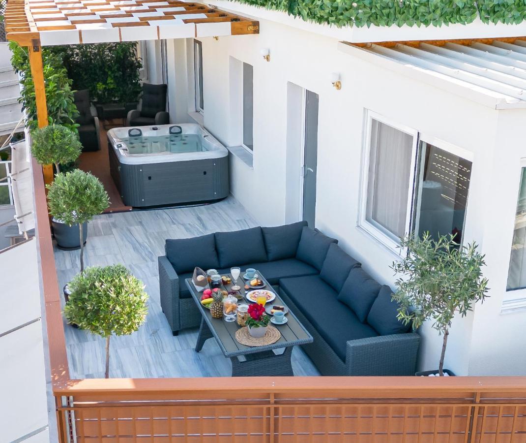 Апартаменты Acropolis Divine Penthouse Афины Экстерьер фото